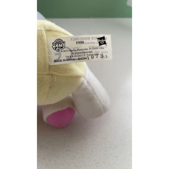 Hasbro 2010 White Horse Pink Shirt My Little Pony 10” - Picture 6 of 8